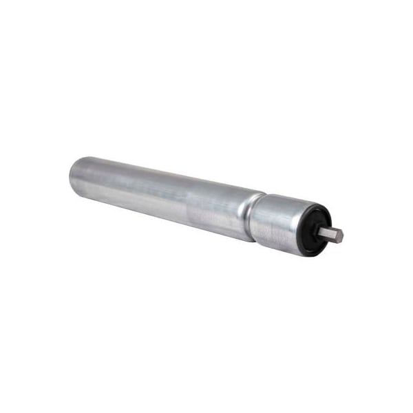 Omni Metalcraft 1.9" Dia. x 16 Ga. Galvanized Single Grooved Roller for 33" O.A.W. Omni Conveyors 42075-33-GP - main